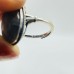 10 Pieces Black Sun Stone Different Styles Sterling Silver Ring