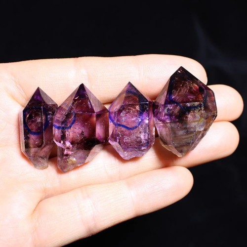 Rough Natural Amethyst Enhydro Crystal Super7 Wholesale