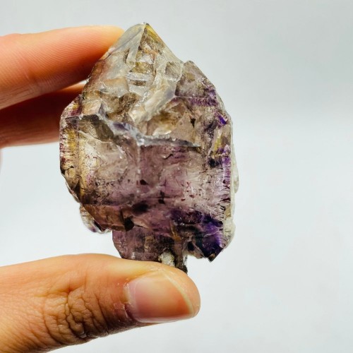 A12 Super7 Amethyst Enhydro Crystal