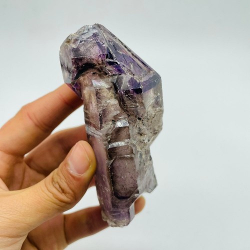 A48 Super7 Amethyst Enhydro Skeletal Crystal