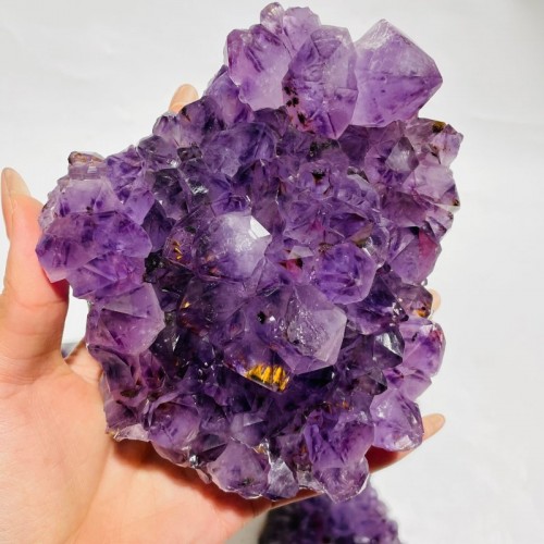 5 Pieces Amethyst Cacoxenite Super7 Cluster