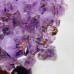 5 Pieces Amethyst Cacoxenite Super7 Cluster