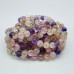 Amethyst Mica Rutile Quartz Mixed Beads Bracelet Wholesale