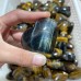 Blue Mixed Yellow Tiger Eye Heart Quartz Crystal Wholesale