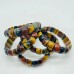 Blue Red Yellow Mixed Color Tiger Eye Bracelet Crystal Wholesale