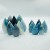 Blue Trolleite Arrow Head Carving Wholesale