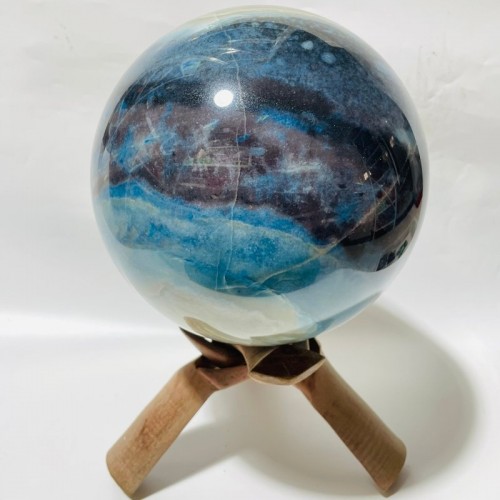 Large Trolleite Stone Sphere For Collection