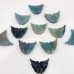 11 Pieces Trolleite Stone Butterfly Carving