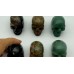 Black Agate Unakite Green Aventurine Skull Wholesale