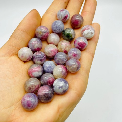 68 Pieces Beautiful Mini Unicorn Stone Spheres