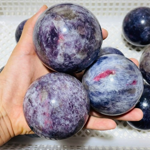 13 Pieces Beautiful Unicorn Stone Spheres