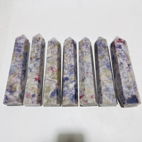 7 Pieces Beautiful Large Unicorn Stone Tower