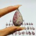 54 Pieces Red Tourmaline Different Shape Pendant