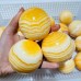 Large High Quality Yellow Calcite Spheres Wholesale