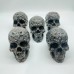 2 Types Large Skull Carving Wholesale Yooperlite Obsidian