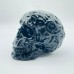 2 Types Large Skull Carving Wholesale Yooperlite Obsidian