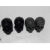 2 Types Large Skull Carving Wholesale Yooperlite Obsidian