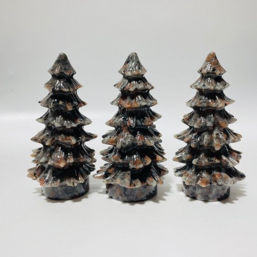 Yooperlite Stone Christmas Tree Carving Wholesale