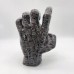 Yooperlite Stone Witchcore Demon Hand Carving