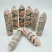 Pink Zebra Stone Tower Points Wholesale